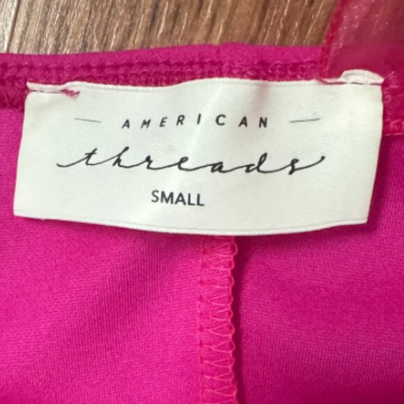 American Threads - Lucca One Shoulder Organza Bodycon Mini Dress - Picture 3 of 5